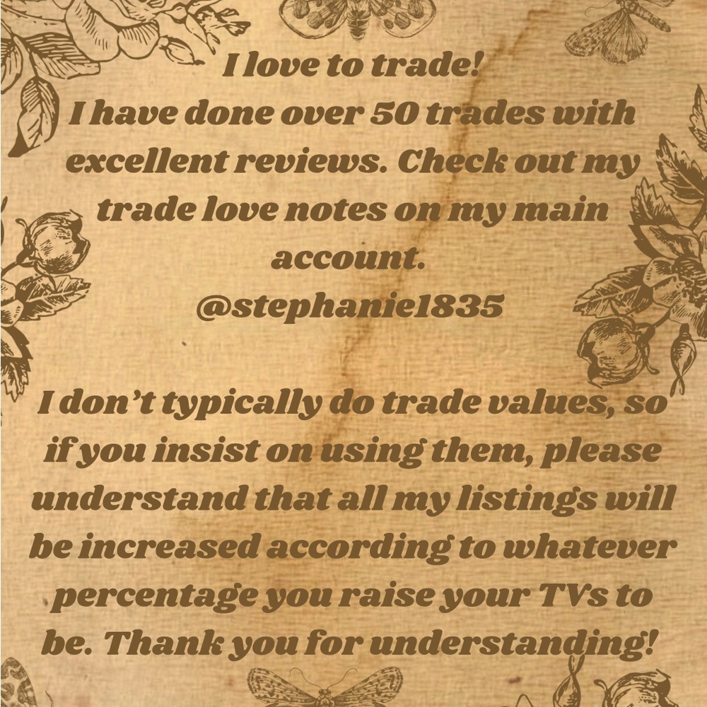 Let’s trade!!